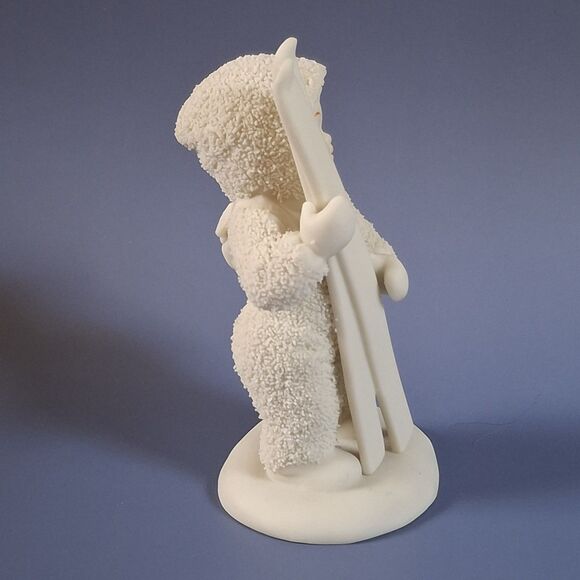 Department 56 Snowbabies Let's Go Skiing 1992 Figurine Collectible Christmas - Picture 2 of 5